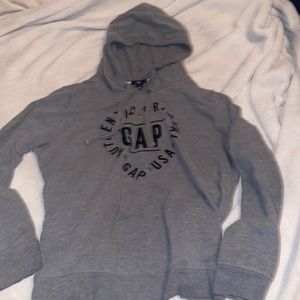 Gap Grey Light Hoodie